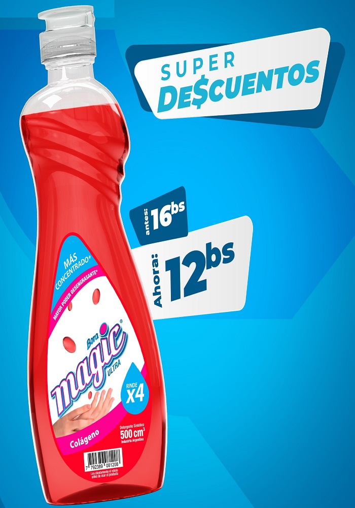 Lavavajillas Desengrasante Bora. 500gr